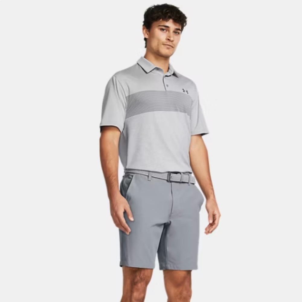 Banana Republic men’s size 38 dry fit stretch waist shorts, grey‎ color